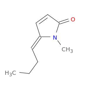 2H-Pyrrol-2-one, 5-butylidene-1,5-dihydro-1-methyl-, (Z)-