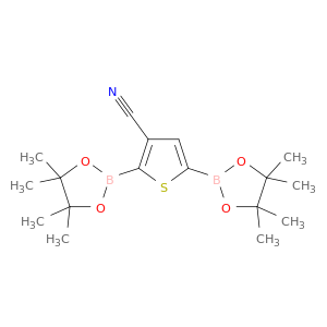 2,2'-(3-CYANOTHIOPHENE-2,5-DIYL)BIS(4,4,5,5-TETRAMETHYL-1,3,2-DIOXABOROLANE)