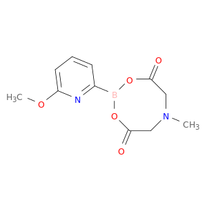 2-(6-甲氧基吡啶-2-基)-6-甲基-1,3,6,2-二氧氮硼杂环辛烷-4,8-二酮