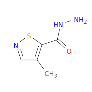 5-Isothiazolecarboxylicacid, 4-methyl-, hydrazide