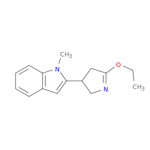 1H-Indole, 2-(5-ethoxy-3,4-dihydro-2H-pyrrol-3-yl)-1-methyl-