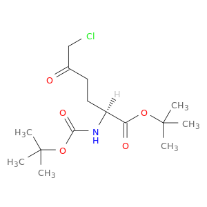 tert-butyl (2S)-6-chloro-2-[(2-methylpropan-2-yl)oxycarbonylamino]-5-oxohexanoate