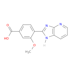 Benzoic acid, 4-(1H-imidazo[4,5-b]pyridin-2-yl)-3-methoxy-