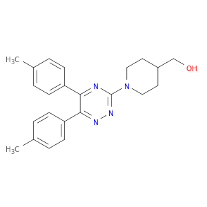 (1-(5,6-Di-p-tolyl-1,2,4-triazin-3-yl)piperidin-4-yl)methanol