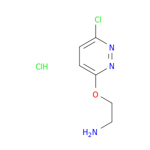 Ethanamine, 2-[(6-chloro-3-pyridazinyl)oxy]-, hydrochloride