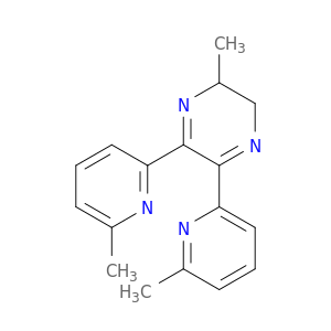 Pyrazine, 2,3-dihydro-2-methyl-5,6-bis(6-methyl-2-pyridinyl)-
