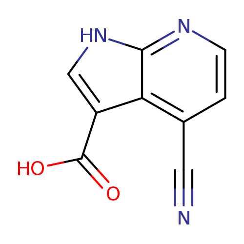 4-氰基-1H-吡咯并[2,3-B]吡啶-3-羧酸