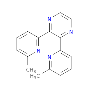 Pyrazine, 2,3-bis(6-methyl-2-pyridinyl)-
