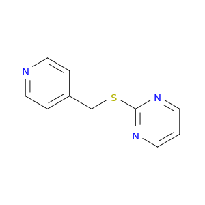 Pyrimidine, 2-[(4-pyridinylmethyl)thio]-