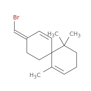 Spiro[5.5]undeca-1,7-diene, 9-(bromomethylene)-1,5,5-trimethyl-, (Z)-