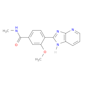 Benzamide, 4-(1H-imidazo[4,5-b]pyridin-2-yl)-3-methoxy-N-methyl-