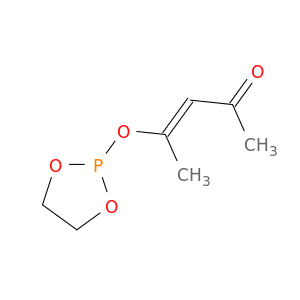 3-Penten-2-one, 4-(1,3,2-dioxaphospholan-2-yloxy)-, (E)-