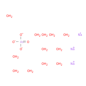 Arsenic acid (H3AsO4),trisodium salt, dodecahydrate (8CI,9CI)