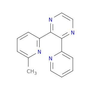 Pyrazine, 2-(6-methyl-2-pyridinyl)-3-(2-pyridinyl)-