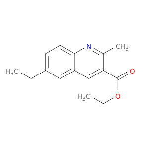 6-乙基-2-甲基-3-喹啉羧酸乙酯