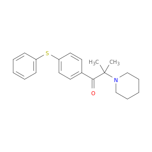 1-Propanone, 2-methyl-1-[4-(phenylthio)phenyl]-2-(1-piperidinyl)-