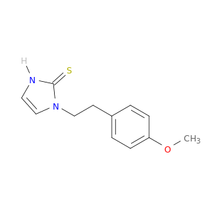 2H-Imidazole-2-thione, 1,3-dihydro-1-[2-(4-methoxyphenyl)ethyl]-