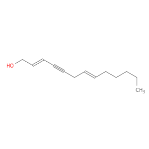 2,7-Tridecadien-4-yn-1-ol, (E,E)-
