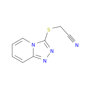 Acetonitrile, (1,2,4-triazolo[4,3-a]pyridin-3-ylthio)-
