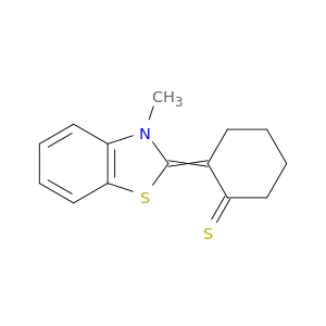 Cyclohexanethione, 2-(3-methyl-2(3H)-benzothiazolylidene)-