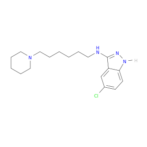 1H-Indazol-3-amine, 5-chloro-N-[6-(1-piperidinyl)hexyl]-