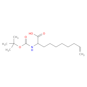 9-Decenoic acid, 2-[[(1,1-dimethylethoxy)carbonyl]amino]-