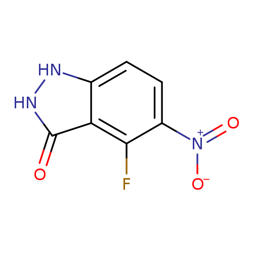 4-Fluoro-3-hydroxy-5-nitro (1H)indazole