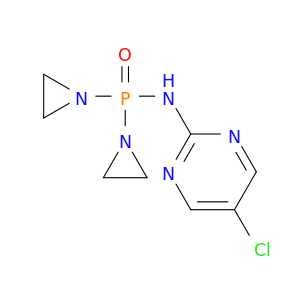 膦酰胺,p,p-bis(1-氮丙烯基)-n-(5-氯-2-嘧啶基)-