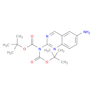 2-(N,N-diBoc)amino-6-aminoquinazoline