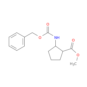 methyl 2-(phenylmethoxycarbonylamino)cyclopentane-1-carboxylate