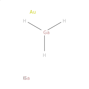 Gallium, compd. with gold (2:1)