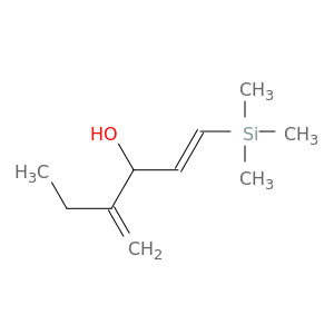 1-Hexen-3-ol, 4-methylene-1-(trimethylsilyl)-, (E)-