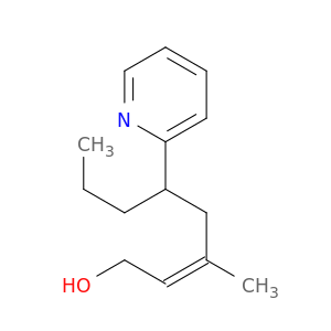 2-Octen-1-ol, 3-methyl-5-(2-pyridinyl)-, (Z)-