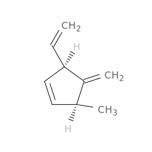 Cyclopentene, 3-ethenyl-5-methyl-4-methylene-, cis-