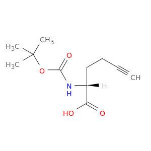 (R)-2-(BOC-氨基)-5-己炔酸