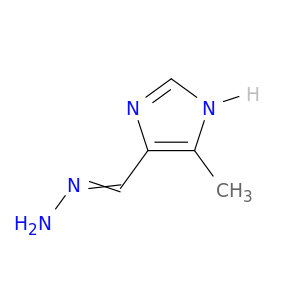 1H-Imidazole-4-carboxaldehyde, 5-methyl-, hydrazone