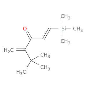 1-Hexen-3-one, 5,5-dimethyl-4-methylene-1-(trimethylsilyl)-, (E)-