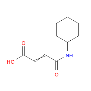 (E)-4-(cyclohexylamino)-4-oxobut-2-enoic acid