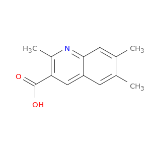 2,6,7-Trimethylquinoline-3-carboxylic acid