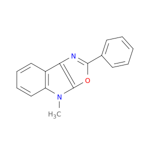 4H-Oxazolo[5,4-b]indole, 4-methyl-2-phenyl-