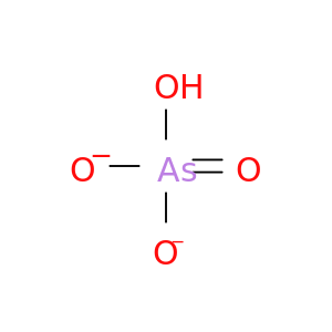 Arsenate (AsO43-),monohydrogen (8CI,9CI)