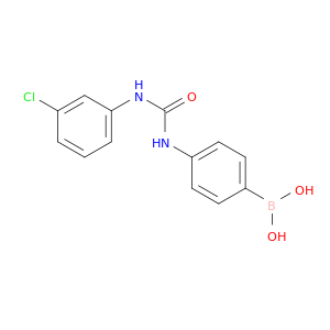 Boronic acid, [4-[[[(3-chlorophenyl)amino]carbonyl]amino]phenyl]-
