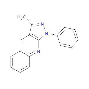 1H-Pyrazolo[3,4-b]quinoline, 3-methyl-1-phenyl-