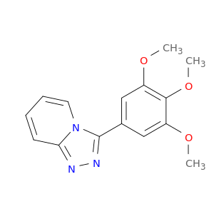 1,2,4-Triazolo[4,3-a]pyridine, 3-(3,4,5-trimethoxyphenyl)-