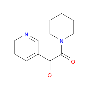 Piperidine, 1-(oxo-3-pyridinylacetyl)-