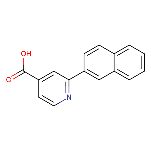 4-Pyridinecarboxylicacid, 2-(2-naphthalenyl)-