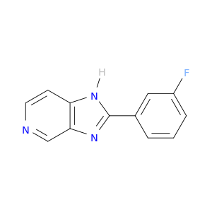 1H-Imidazo[4,5-c]pyridine, 2-(3-fluorophenyl)-