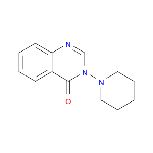 4(3H)-Quinazolinone, 3-(1-piperidinyl)-