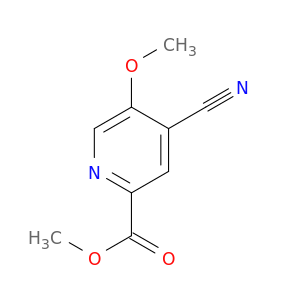 2-Pyridinecarboxylic acid, 4-cyano-5-methoxy-, methyl ester