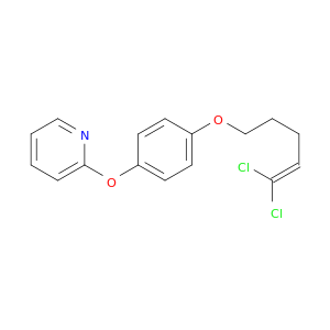 Pyridine, 2-[4-[(5,5-dichloro-4-pentenyl)oxy]phenoxy]-